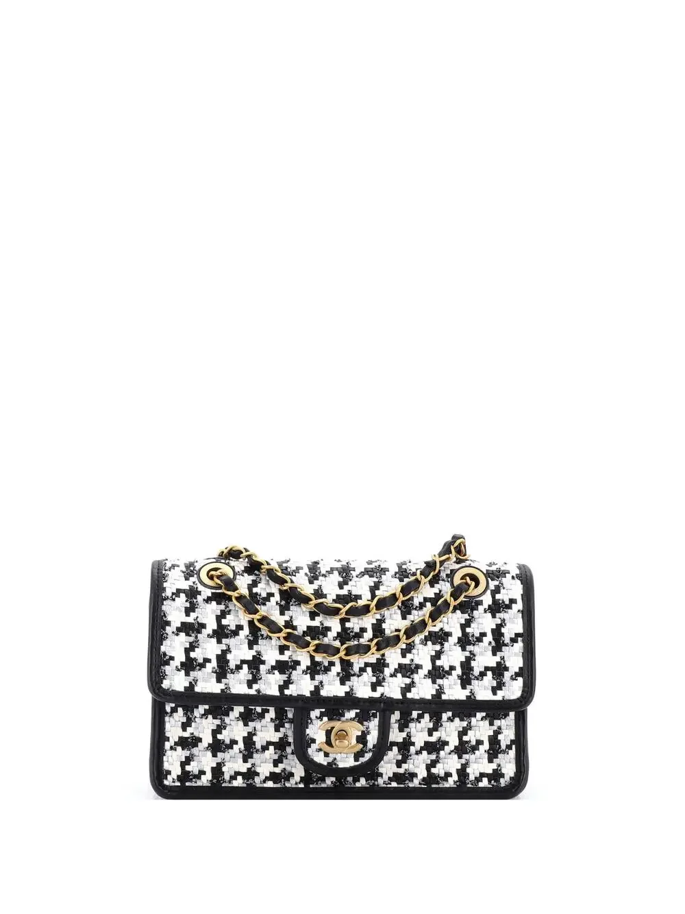 Chanel Classic Single Flap Bag Woven #290808C48B